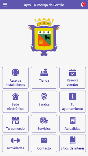 Android application Ayto. La Pedraja de Portillo screenshort