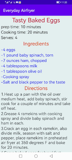 Everyday Airfryer Screen 3