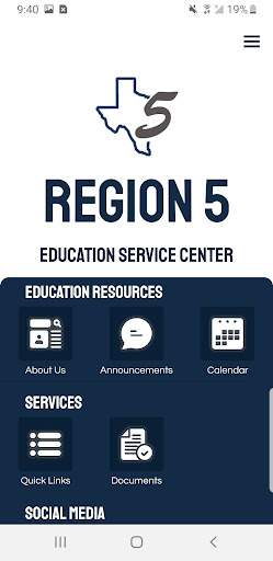 Region 5 ESC Screen 2