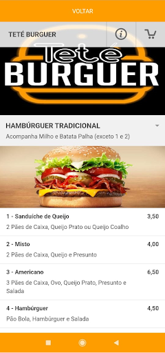Teté Burguer Screen 2