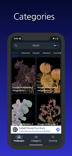 WallX - Wallpaper App Screen 3