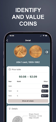 Coin Identifier - US Collector Screen 2