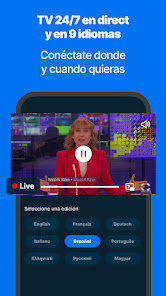 Screenshot 1 Euronews: noticias, actualidad android