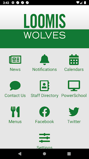 Android application Loomis Public Schools screenshort
