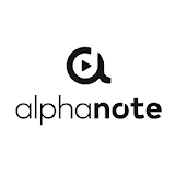 alphanote -  Music player & Audio & Video app icon