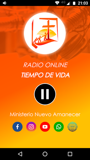 Radio Tiempo de Vida Screen 2