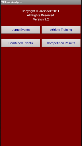 Android application TFJumpAnalysis screenshort