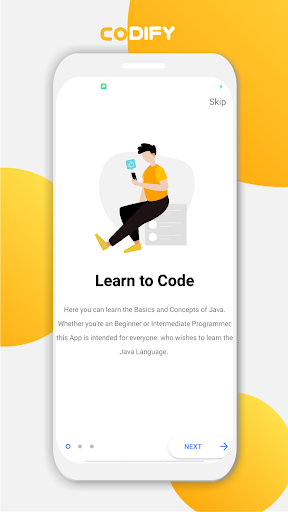 Android application Codify - Learn Java Programmin screenshort