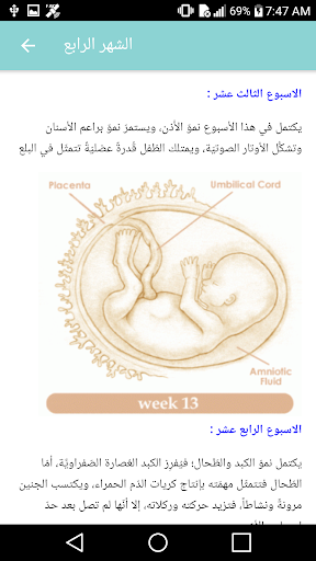 مراحل نمو الجنين Screenshot 4 - AppWisp.com