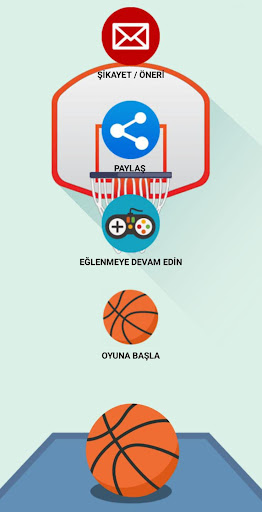 Android application Basketboller screenshort