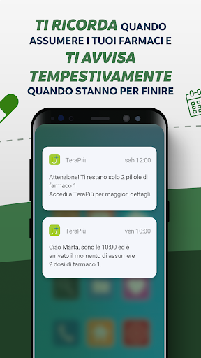 TeraPiù: promemoria farmaci Screenshot 2 - AppWisp.com