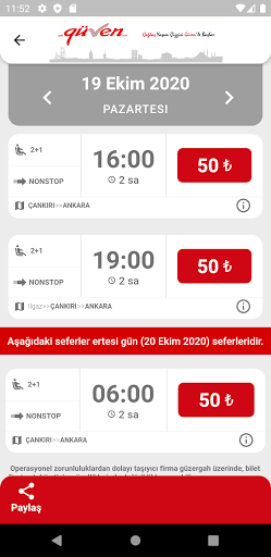 Güven Turizm Screen 2