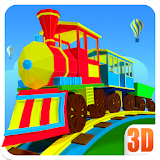 3D Train Engine Driving Game For Kids & Toddlers icon