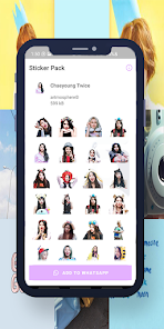 Imágen 10 Chaeyoung Twice WASticker android
