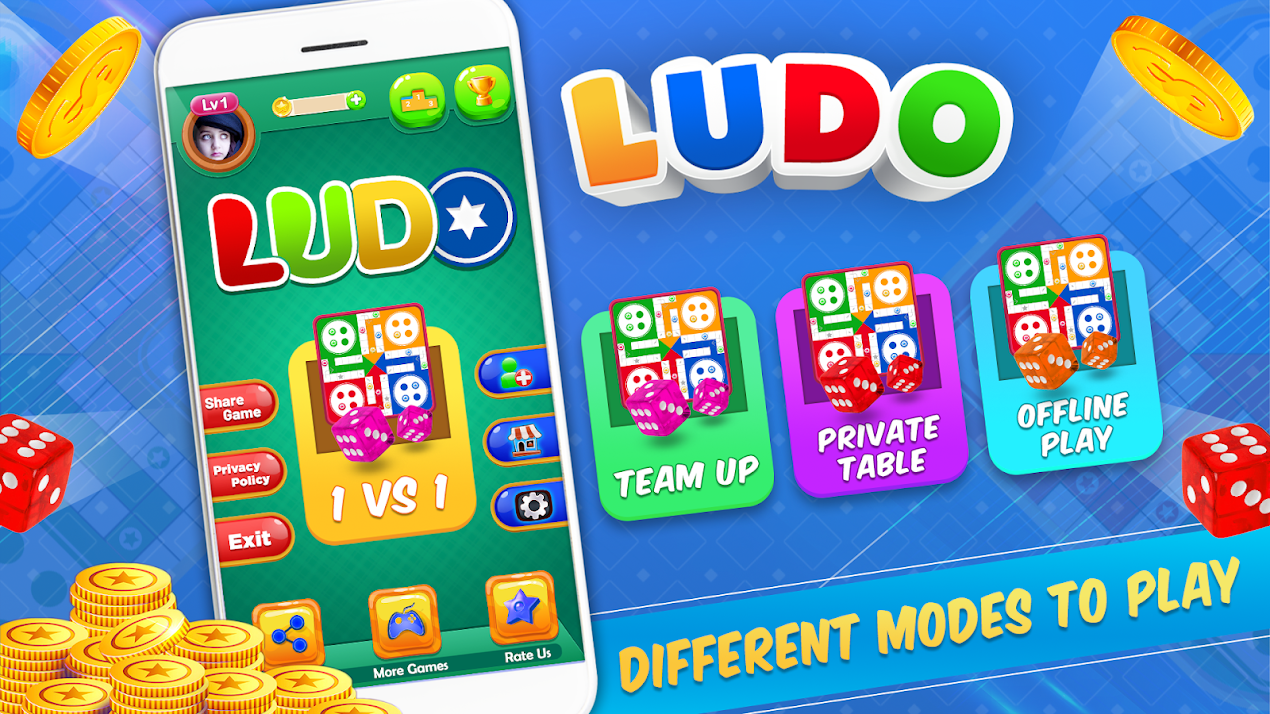 Super Ludo Game Interface