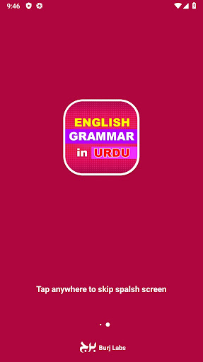 Android application English Grammar In Urdu screenshort