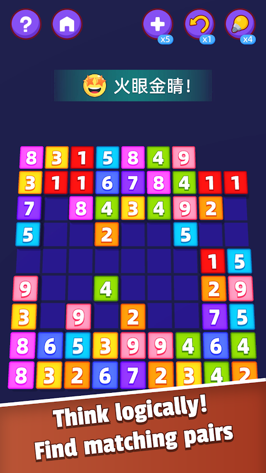 #2. Numblock Puzzle - Number Match (Android) 게시자: Byte Crafts