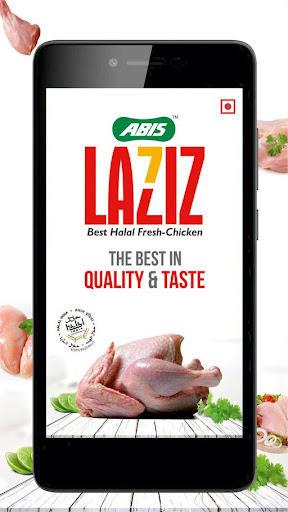 Android application LAZIZ screenshort