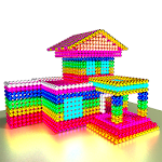 Cover Image of Download Houses Magnet World 3D Colory  APK