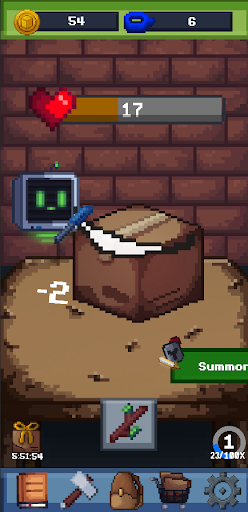 Box Clicker story and bossfight