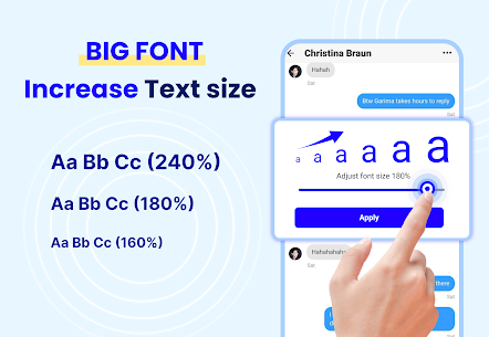 Big Font MOD APK (Pro مفتوح) 1