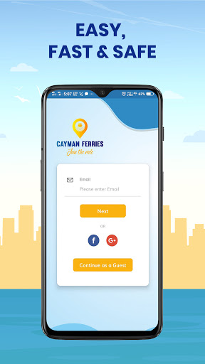 Cayman Ferries Passenger Screen 2