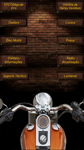 Android application Harley PRO screenshort