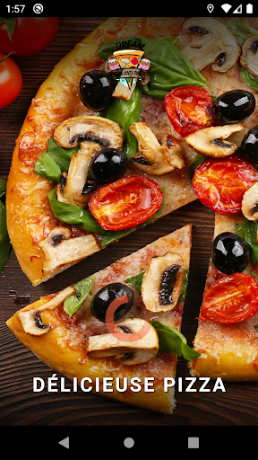 Android application Dream Pizza and Pastry screenshort