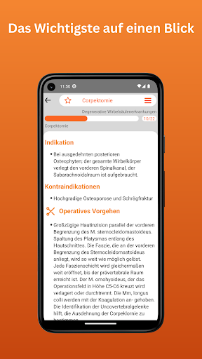 Android application Spinedium: über Wirbelsäule screenshort