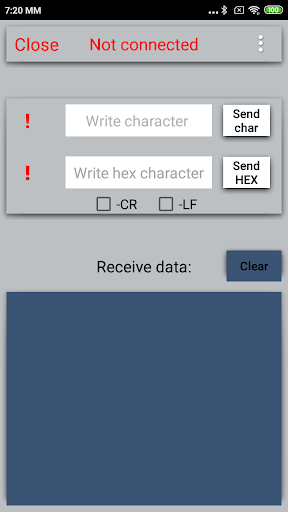 Android application esp8266 remote screenshort