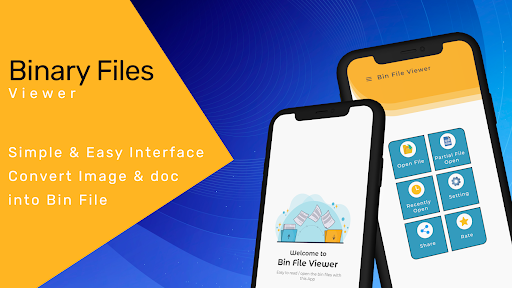 Android application Bin File Opener and Bin Viewer screenshort