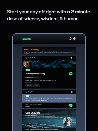 Screenshot of Mental: Strengthen Your Mind