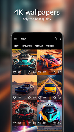 Screenshot of Car Wallpapers 4K