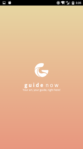 Android application GuideNow screenshort