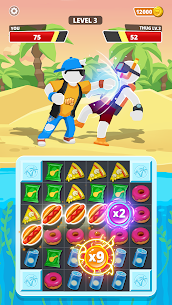 Match Hit – Puzzle Fighter Apk Mod for Android [Unlimited Coins/Gems] 6