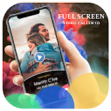Full Screen Video Caller ID : Video Caller Screen icon