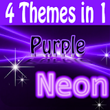 Purple Neon Complete 4 themes icon