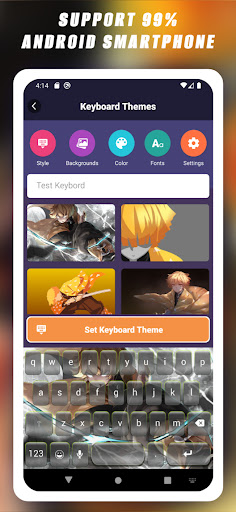 Zenitsu Keyboard Theme
