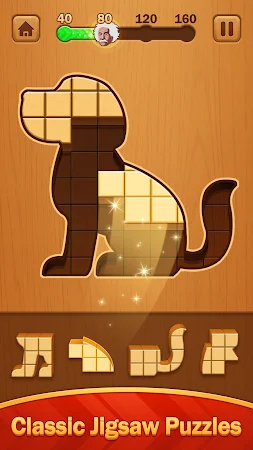 Game screenshot Wooden Block Jigsaw Puzzle mod apk