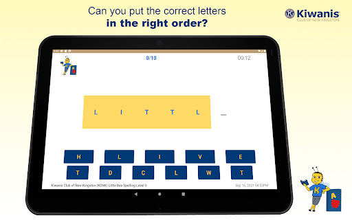 Little Bee Learn Spelling KCNK Screen 3