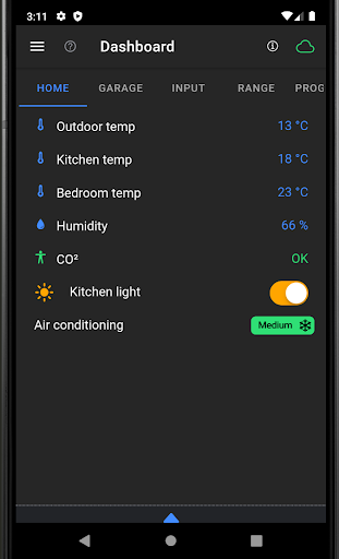 IoT Manager Screen 2