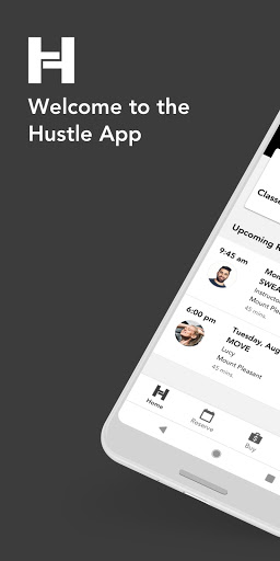 Android application HUSTLE screenshort