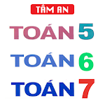Cover Image of ดาวน์โหลด TOÁN 5 6 7 - TOÁN LỚP 5 6 7  APK