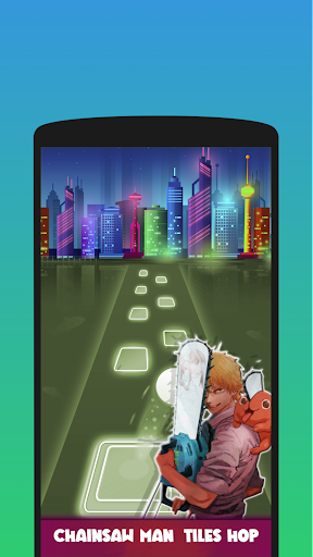 Chainsaw Man - Tiles Hop Game