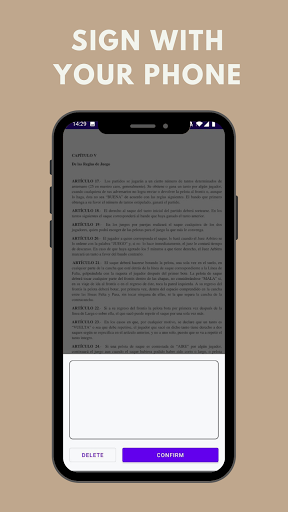 Sign PDF documents easy & fast screenshots 1