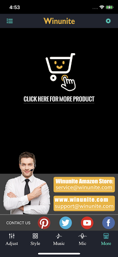 Screenshot of Winunite