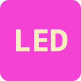 led marquee subtitles icon