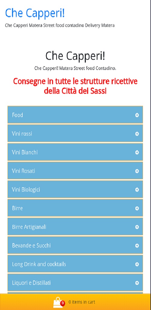 Android application Che Capperi! screenshot