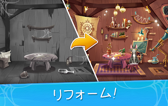 Game screenshot Witch & Cats – かわいい&マッチ3 hack