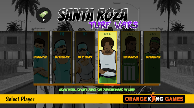 #4. Santa Roza Turf Wars (Android) By: Orange King Games